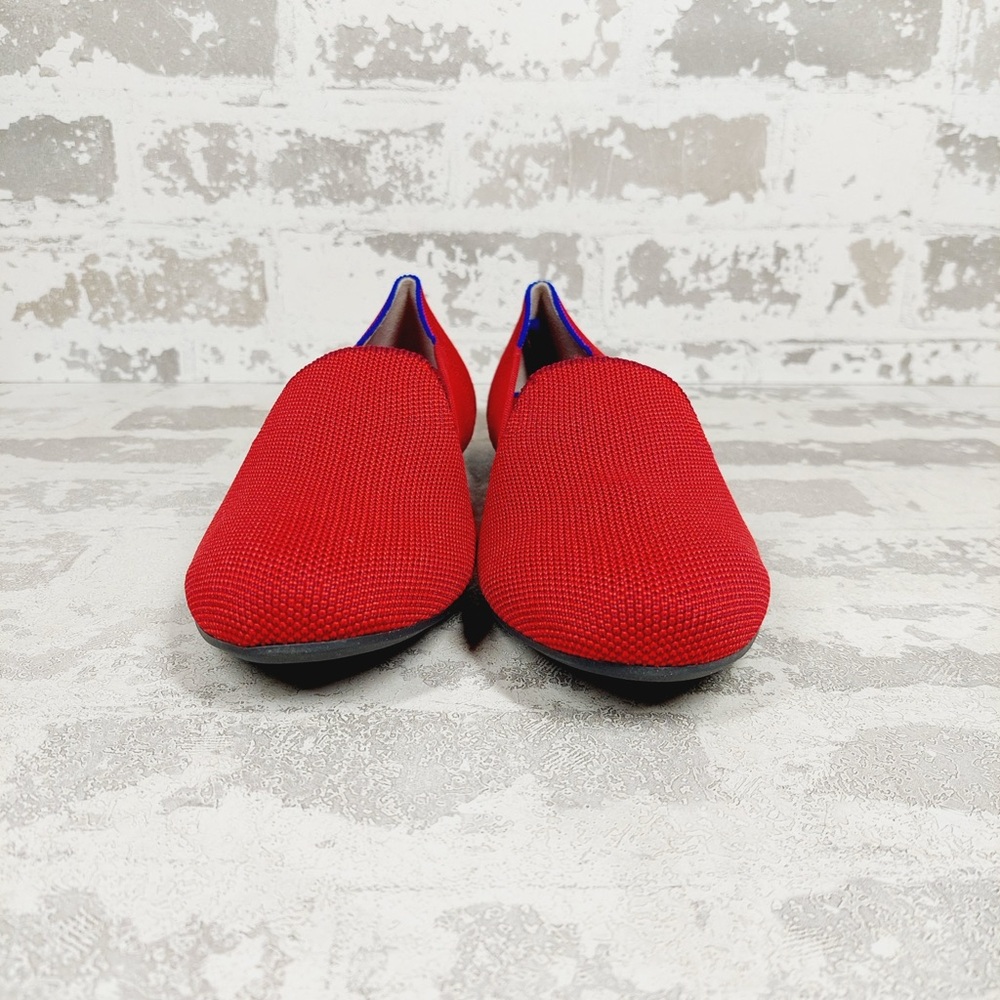 NEW Rothy's The Loafer Red Round Toe Slip On Flat Loafers F378 - Picture 4 of 8